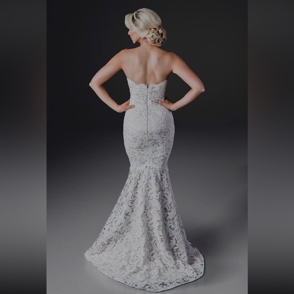 Lace Wedding Dress - Picture 6 of 7